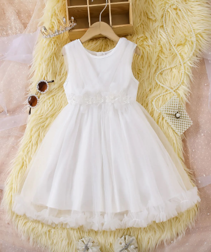 Vestido blanco tipo bautizo