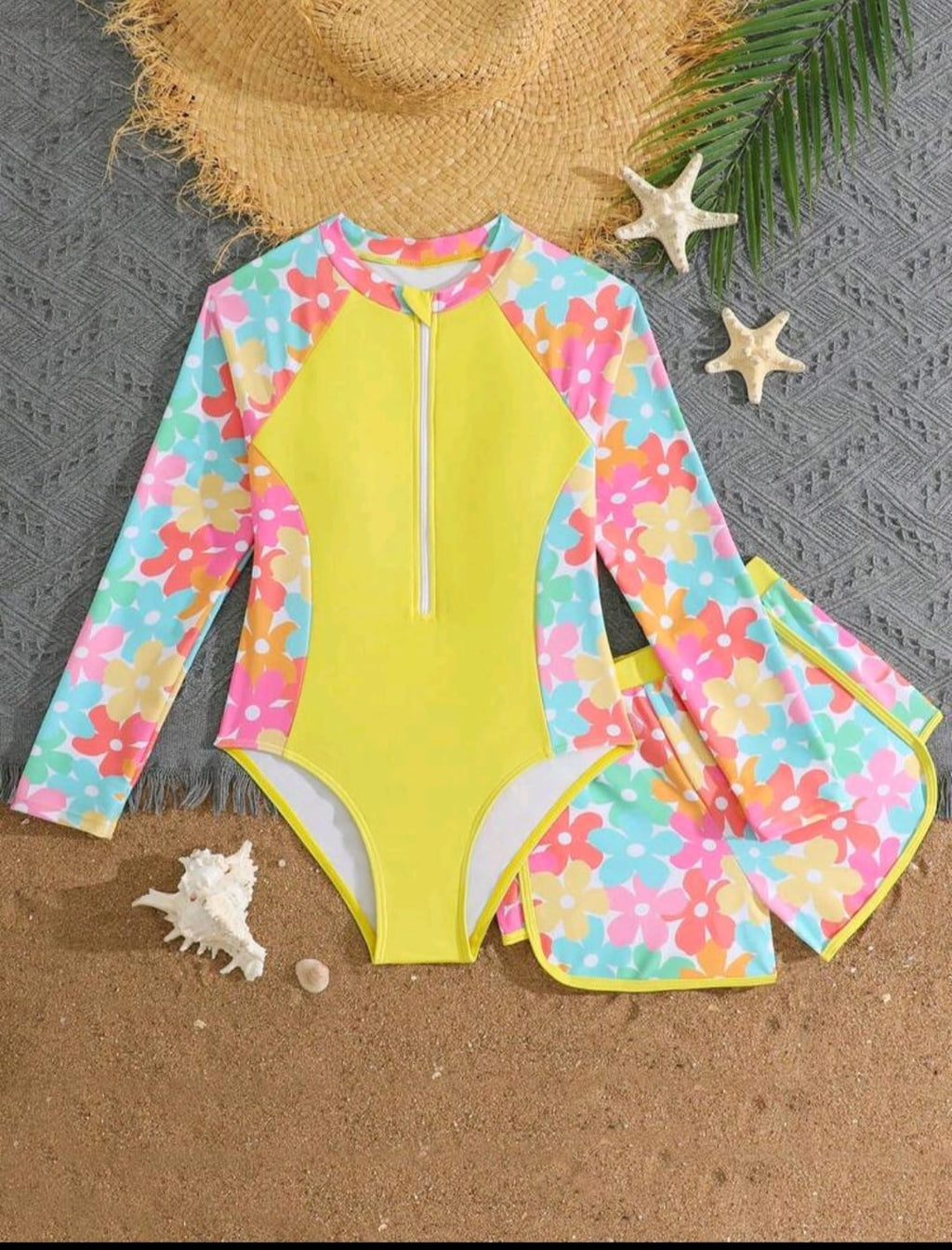 Vestido de Baño Floral Verano Encantado