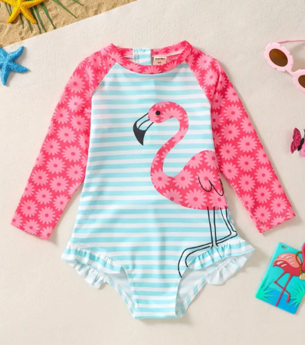 Vestido de Baño Enterizo Flamingo Sun Protect