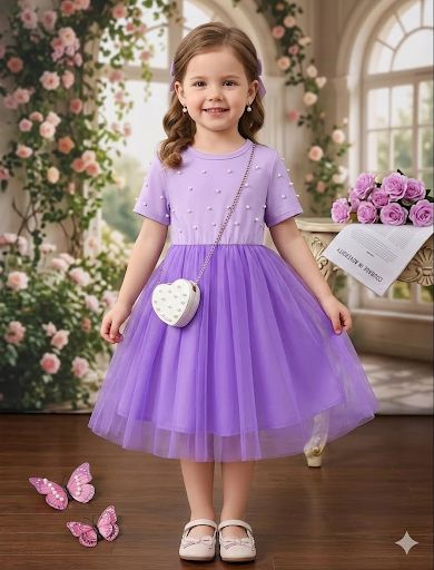 Vestido Encanto Lavanda Imperial