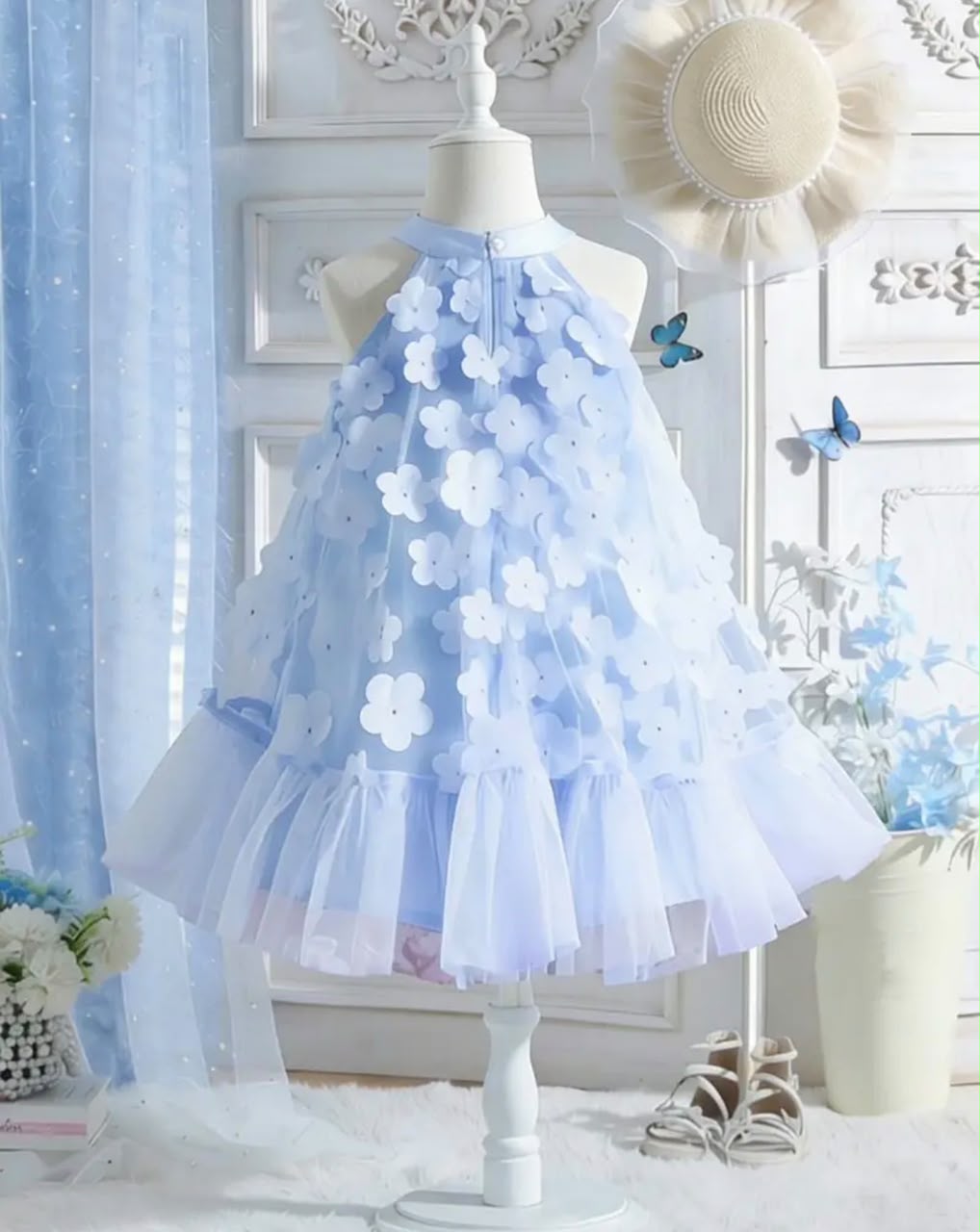Vestido Azul Celeste Sueño de Princesa