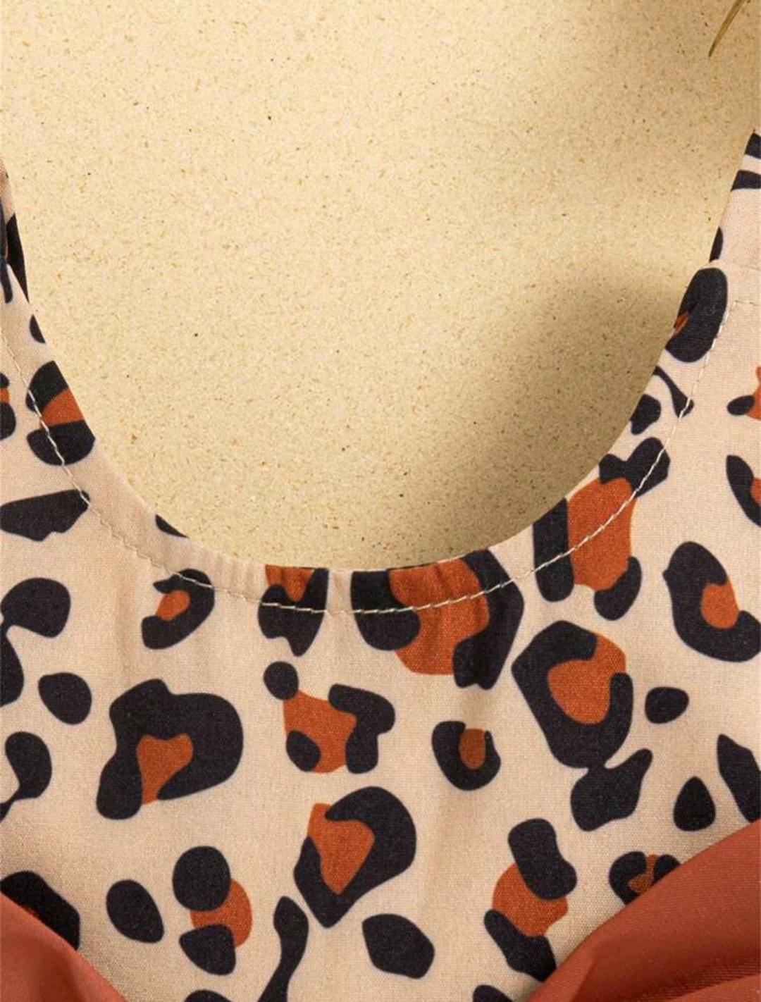 Vestido Safari animal print