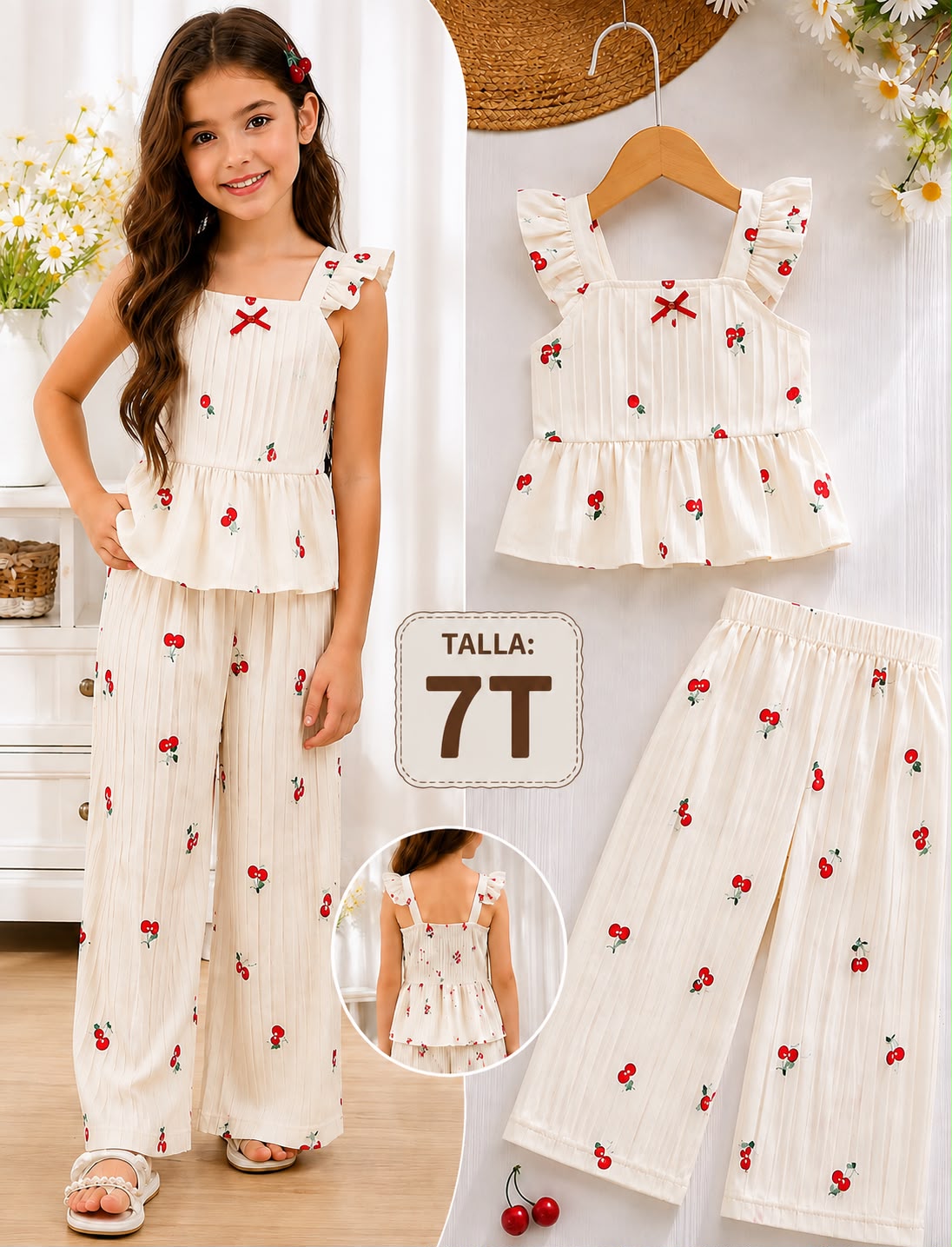 Conjunto Cherry Fresh Palazzo