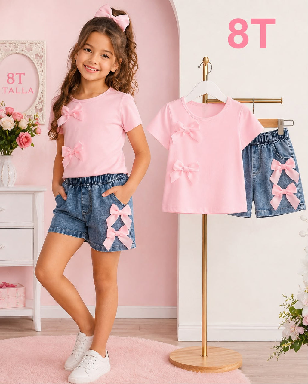 Conjunto Infantil "Coquette Chic"