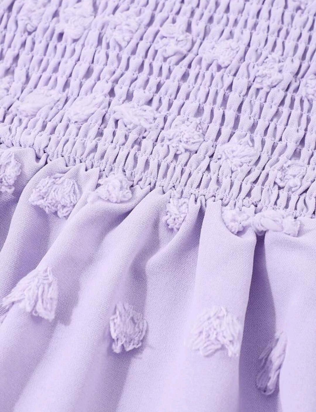 Vestido Sueño Lavanda Real