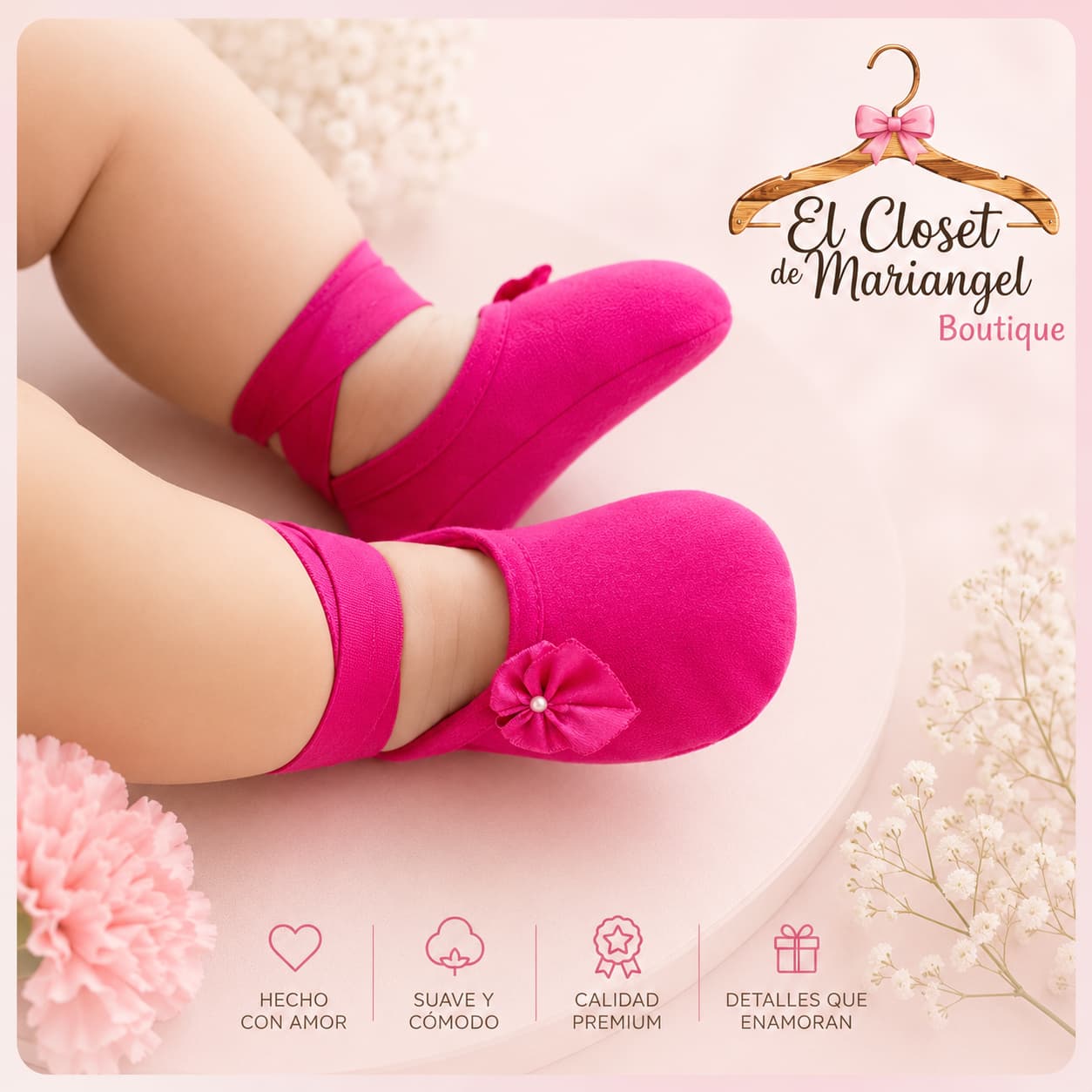 Zapatitos de Cuento "Primeros Pasos de Amor"