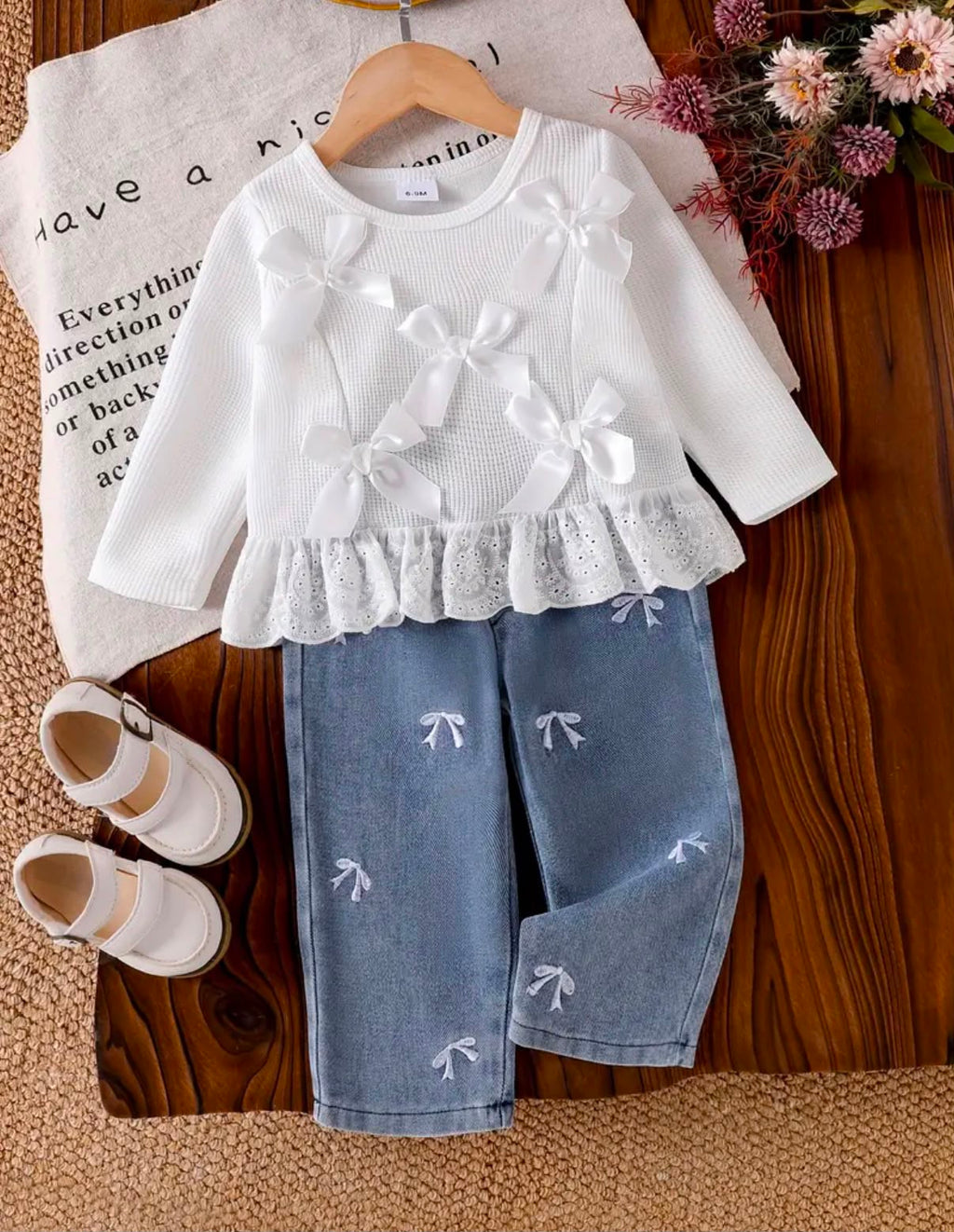 CONJUNTO “LAZOS DE ENCANTO” DENIM