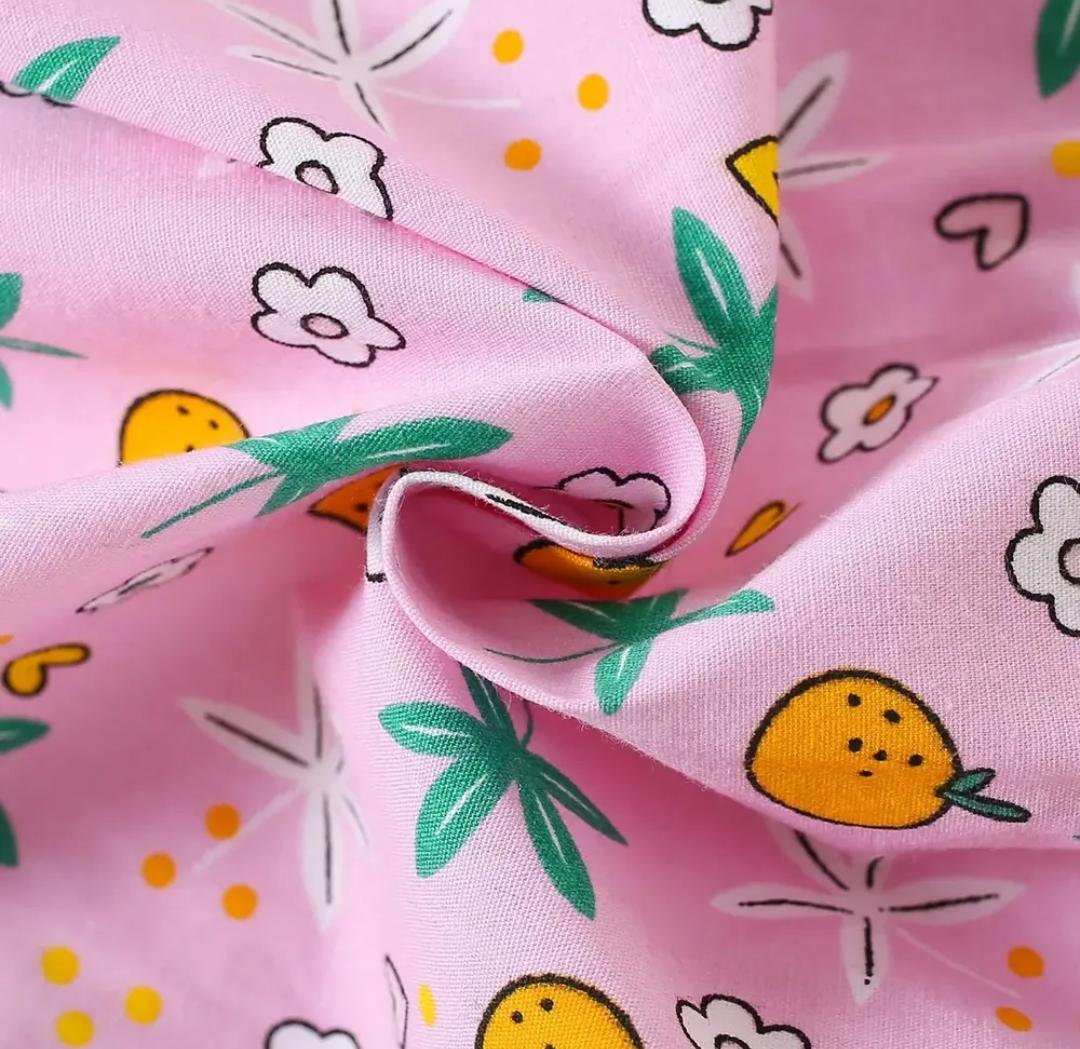 Vestido Infantil Dulce Naranjita