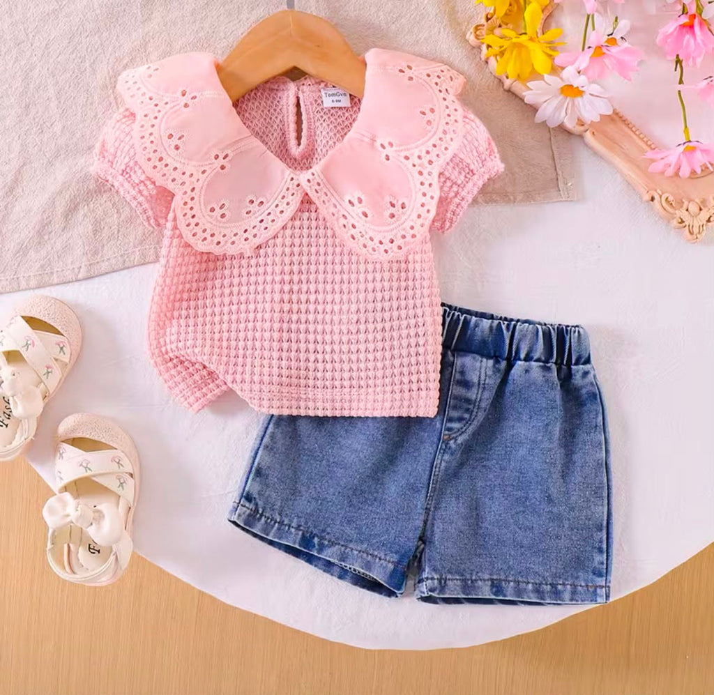 Conjunto Encanto Dulce Encaje & Denim