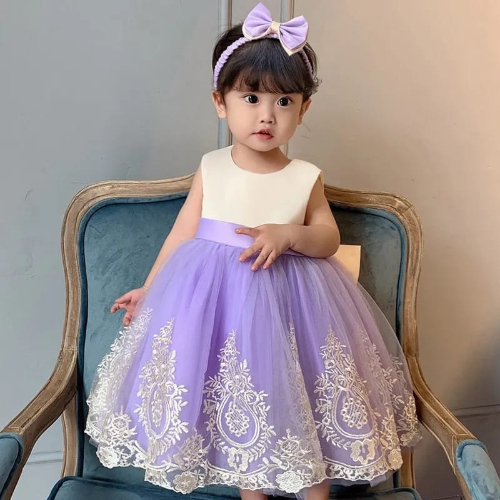Vestido Princesa Lavanda Encantada