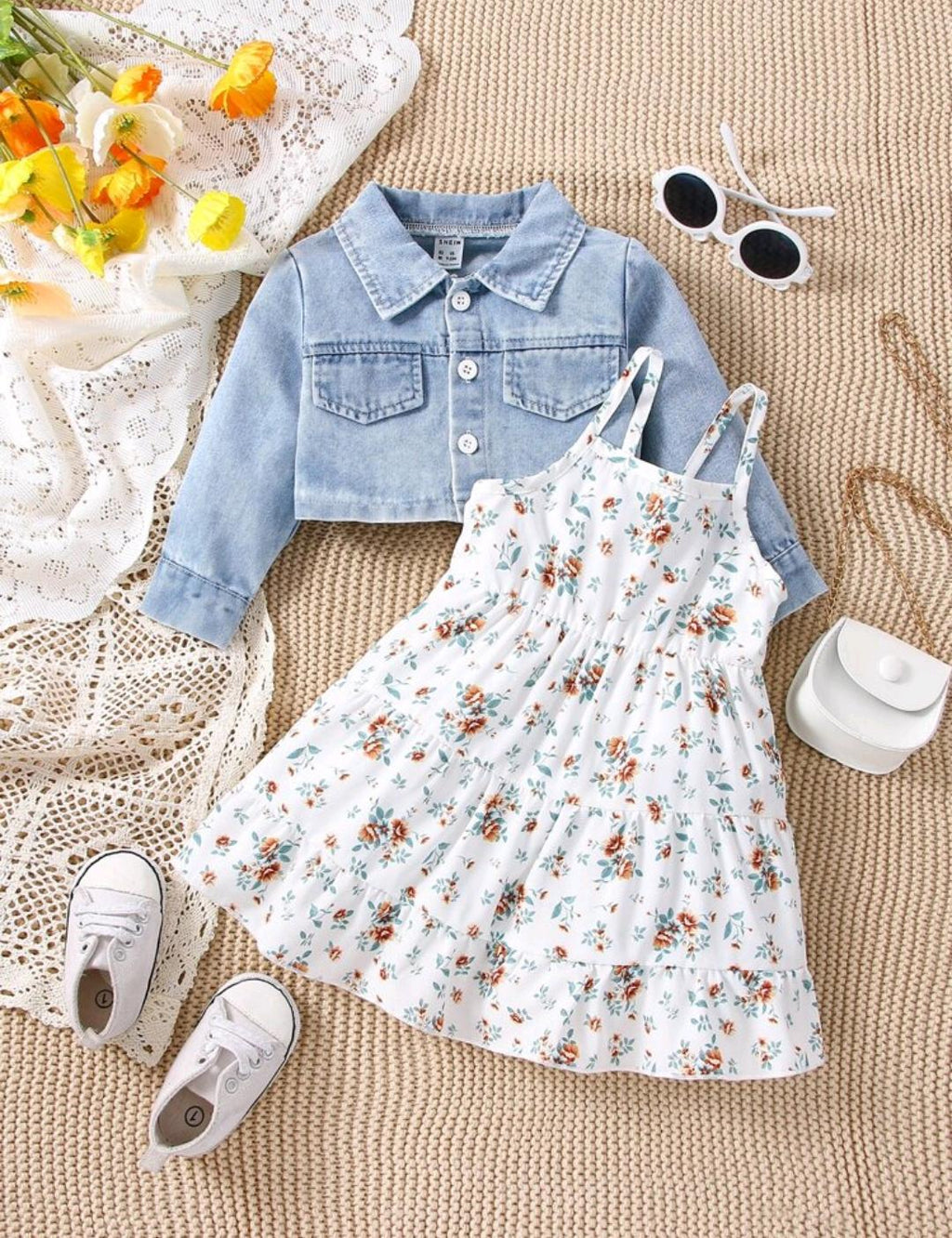 Vestido Infantil Primavera Campestre
