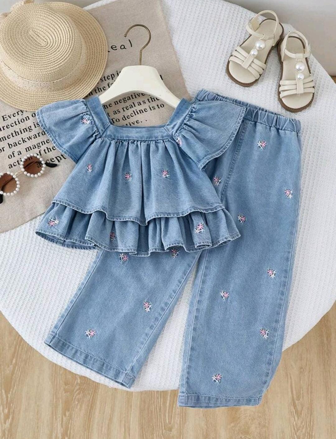 Conjunto Denim Bloom Princess