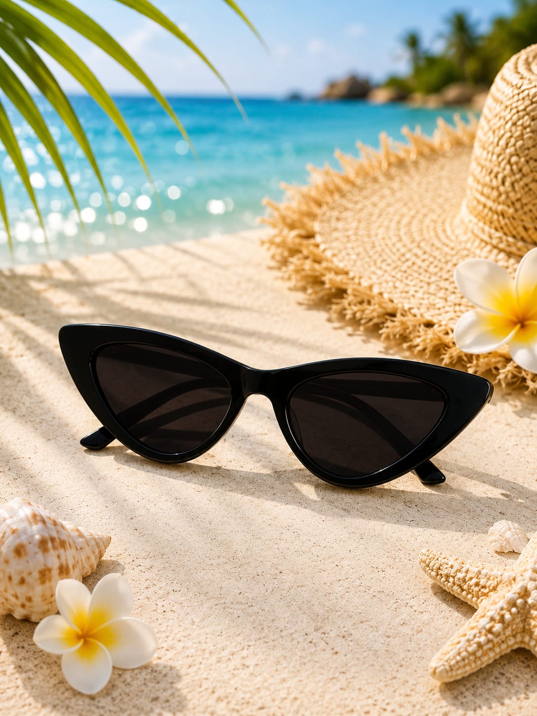 Gafas de Sol Cat Eye Black